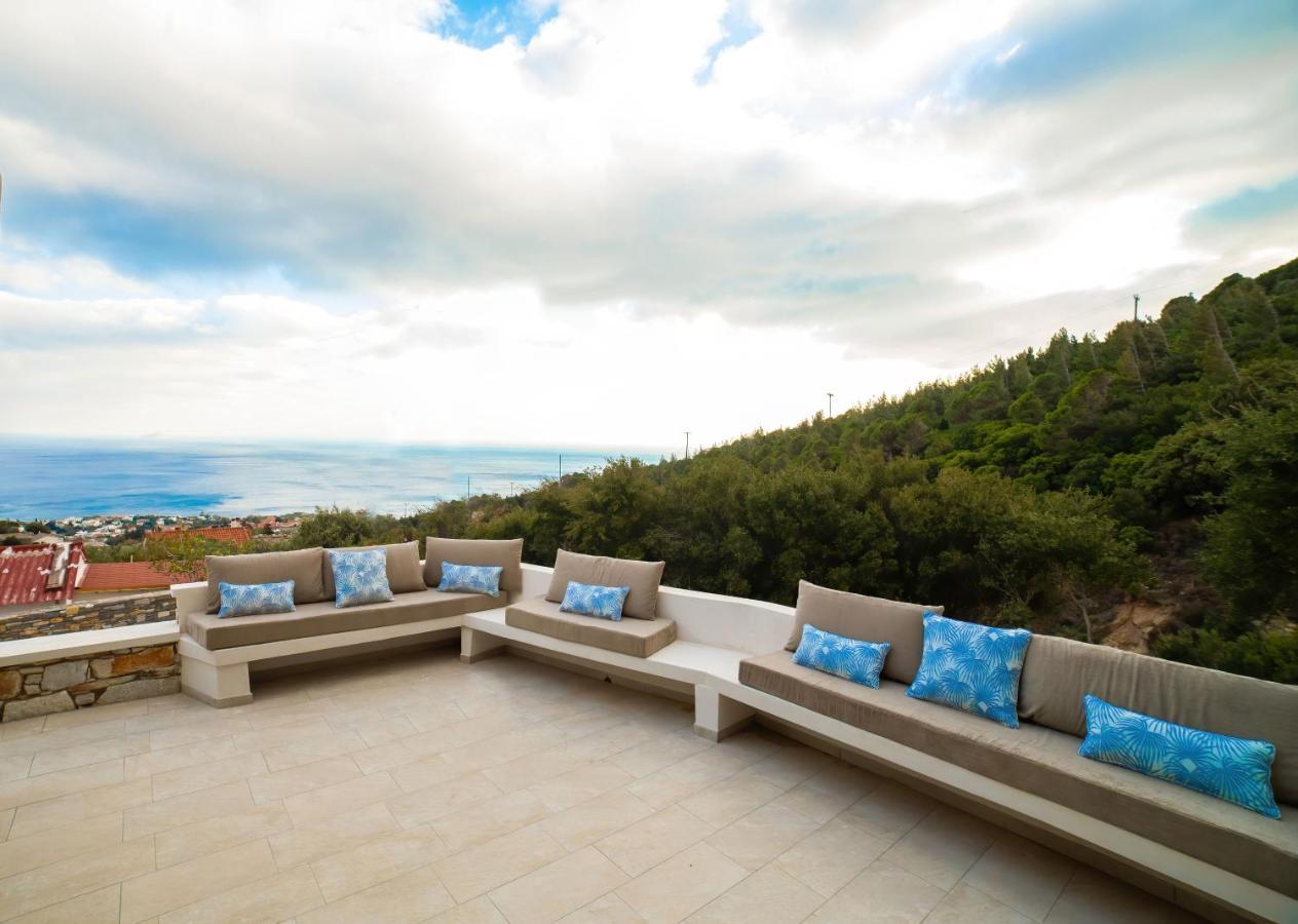 Tsapelas Villas Ágios Kírykos エクステリア 写真