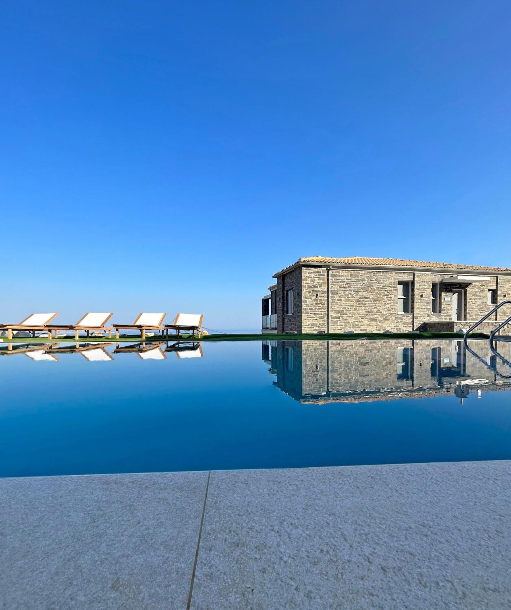 Tsapelas Villas Ágios Kírykos エクステリア 写真